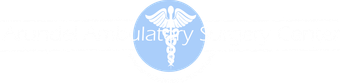 Arundel Ambulatory Surgery Center Logo with blue oval and medical icon in the center