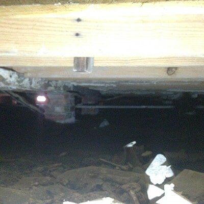 Rotten/Molded Floor — Home Services Foundation Repair in Fordyce, AR