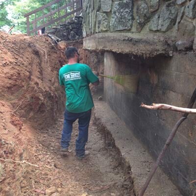 French Drain 02 — Home Services Foundation Repair in Fordyce, AR