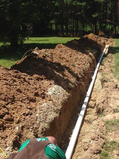 French Drain 12 — Home Services Foundation Repair in Fordyce, AR