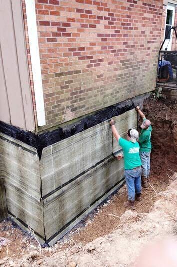 Contractor working on a home — Home Services Foundation Repair in Fordyce, AR