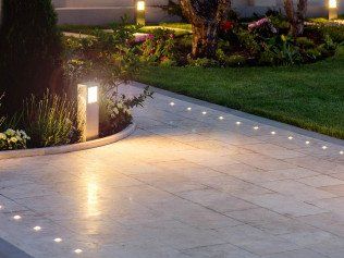Outdoor Walkway - Evansville, IN - Daily Lawn & Landscape