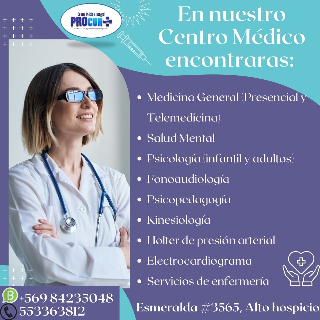 Centro Médico Integral PROCUR, excelentes profesionales en Alto ...