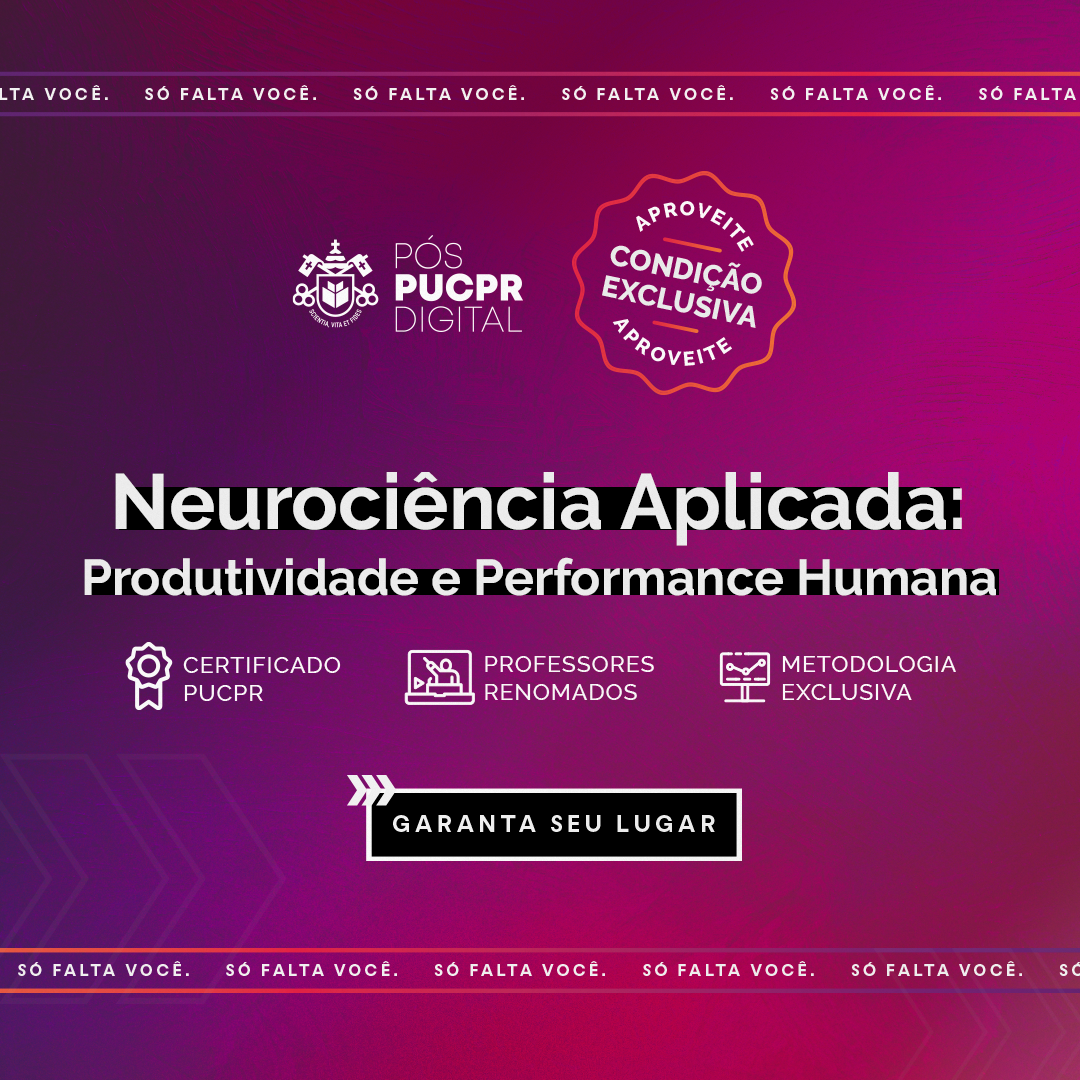 Um fundo roxo com as palavras neurociencia aplicada nele