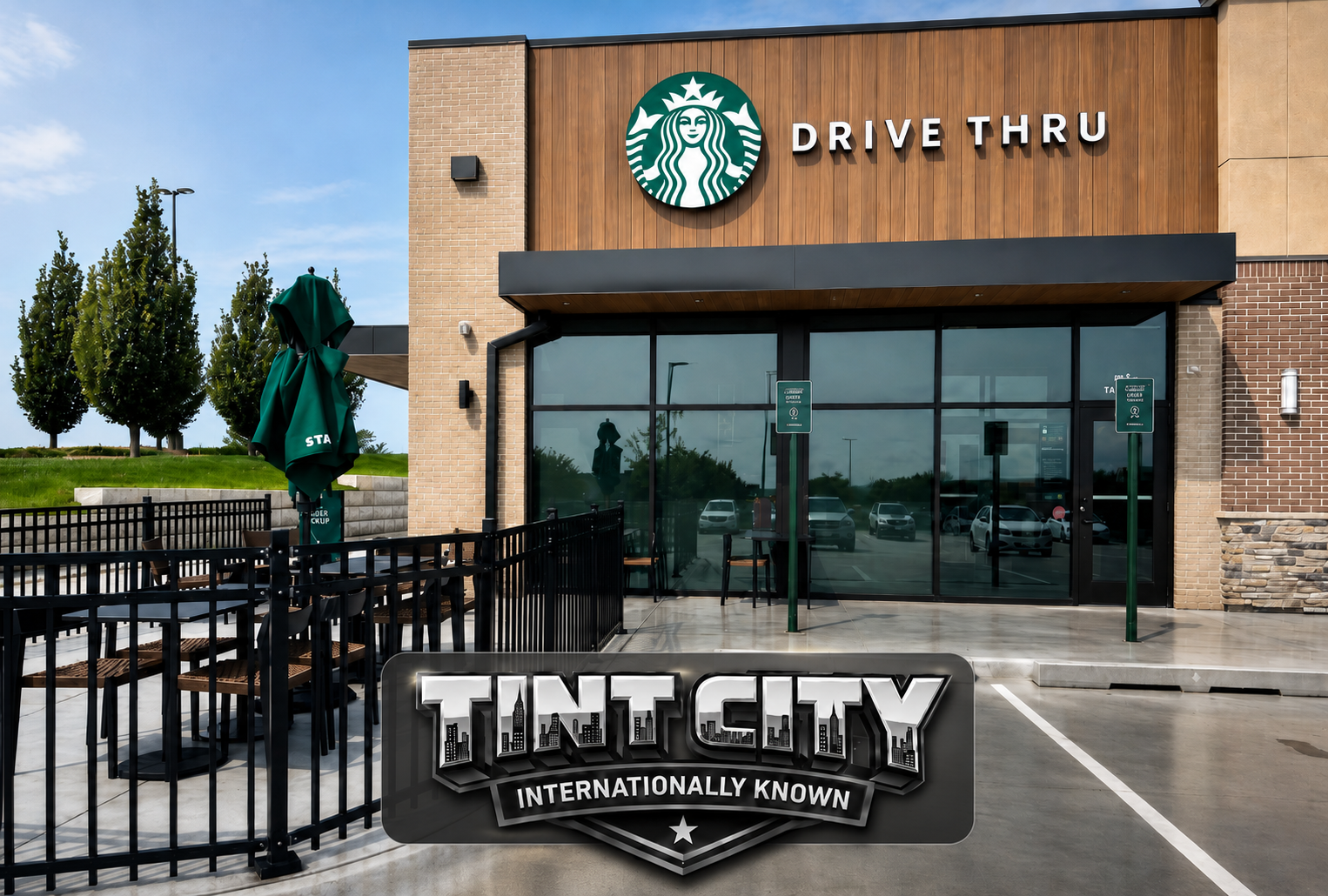 Starbucks Commercial Tint