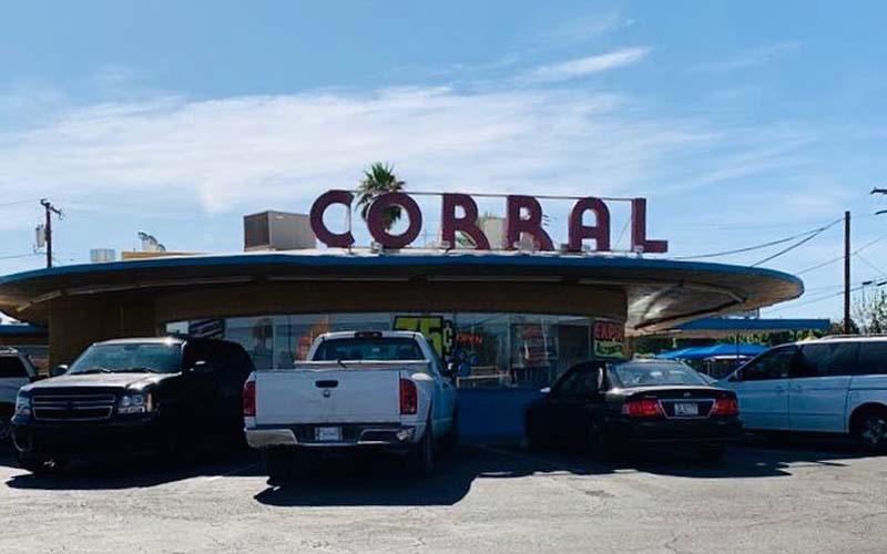 Corral Cleaners building exterior