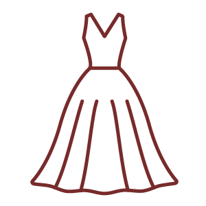facny dress icon