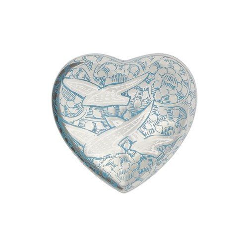 Birds In Flight Heart Keepsake — Little Treasures Pet Cremation in Bells Park, QLD