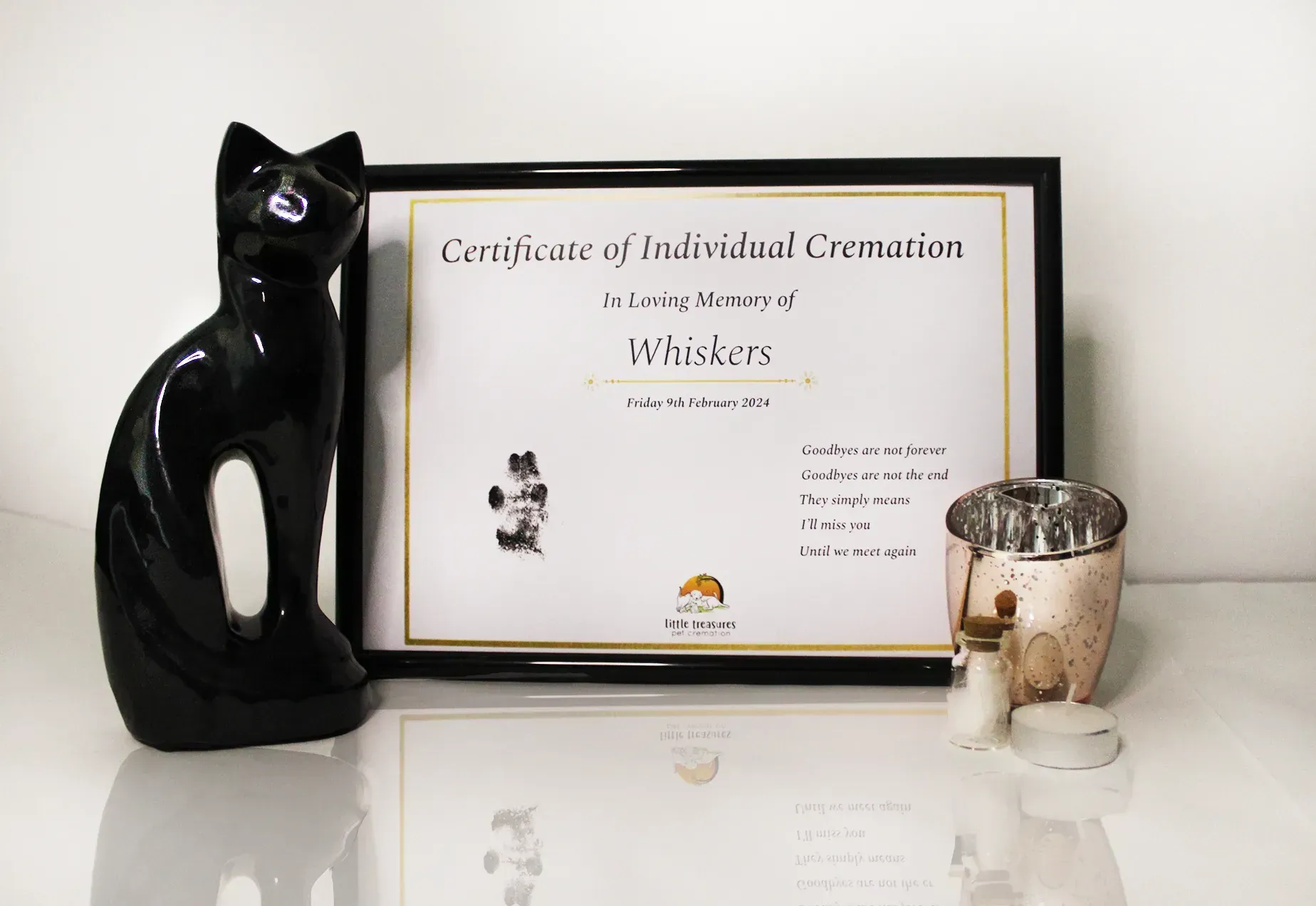 pet cremation and memorial package