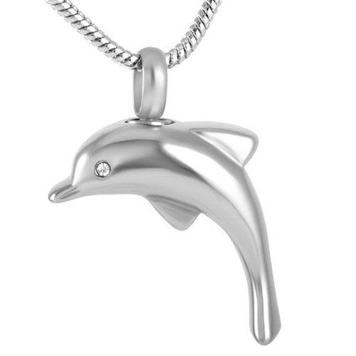 Dolphin Pendant — Little Treasures Pet Cremation in Bells Park, QLD