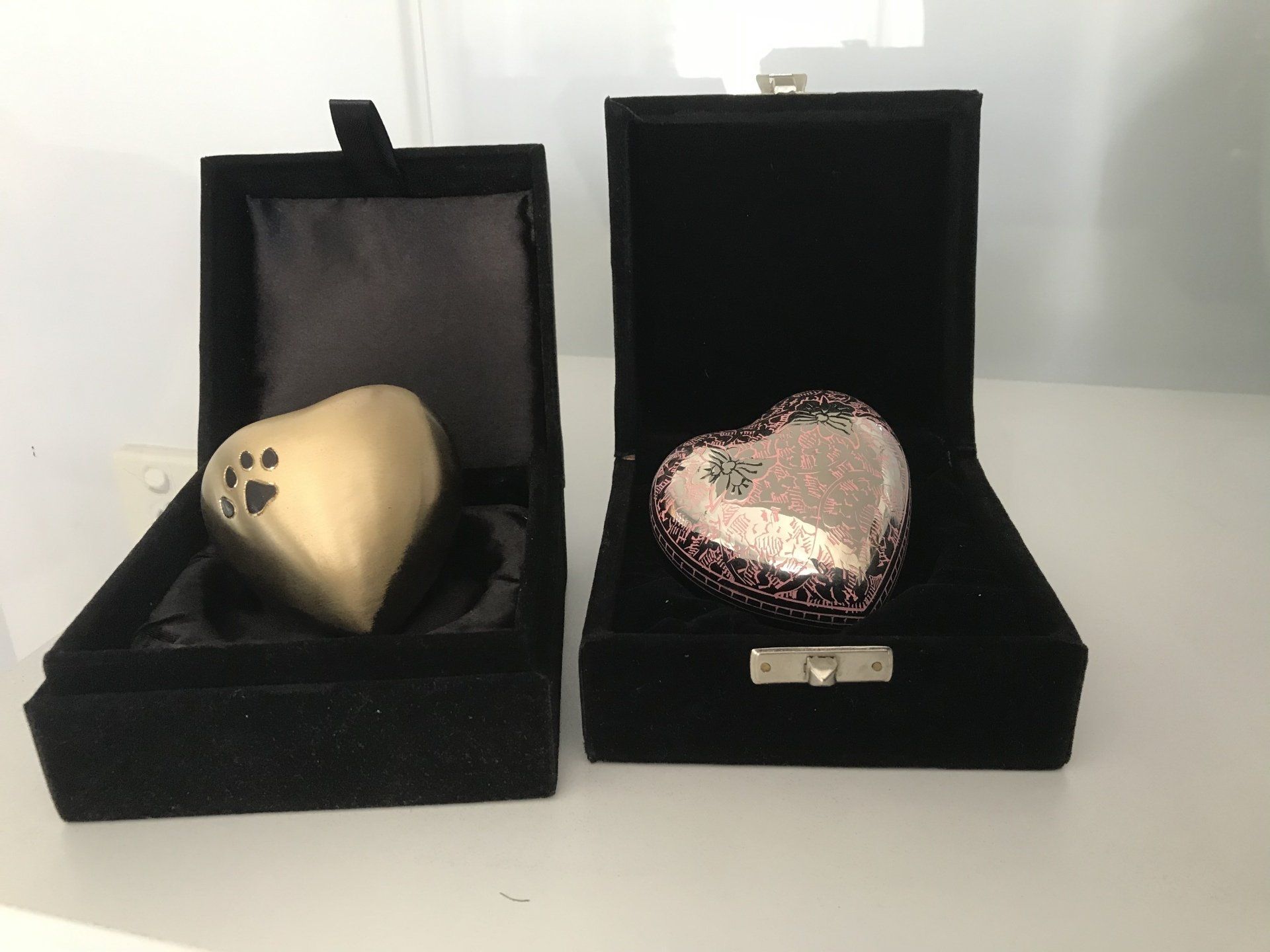 heart keepsakes for pet urns