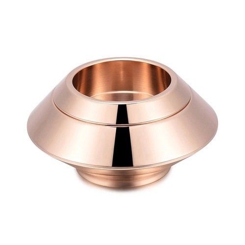 Keepsake Candle Urn Rose Gold Tone — Little Treasures Pet Cremation in Bells Park, QLD