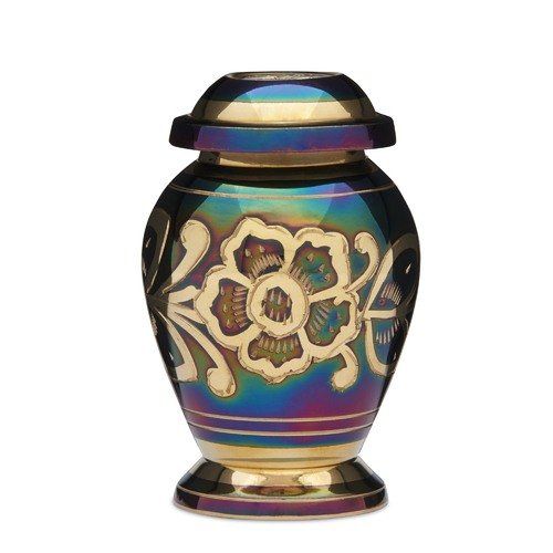 Roman Green and Gold Keepsake — Little Treasures Pet Cremation in Bells Park, QLD