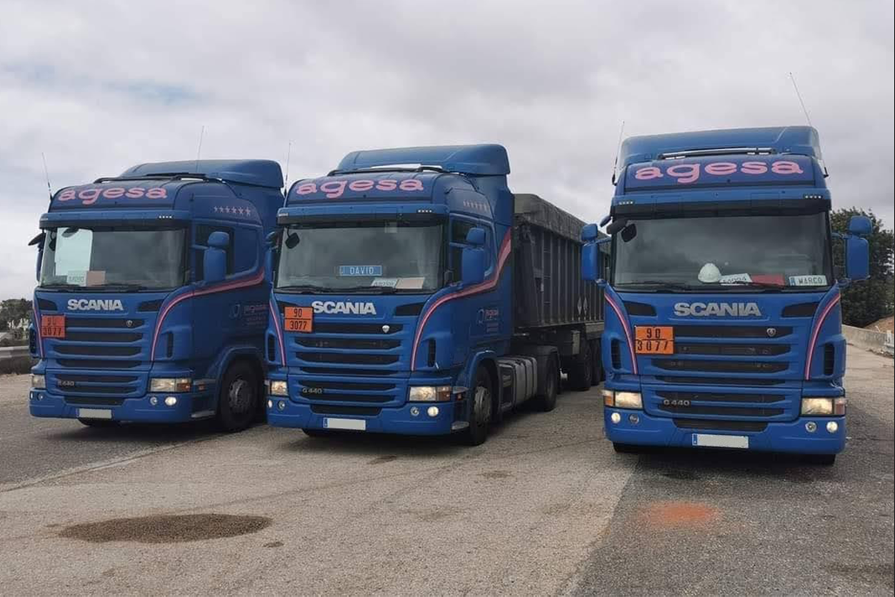 Imagen de camiones agesa