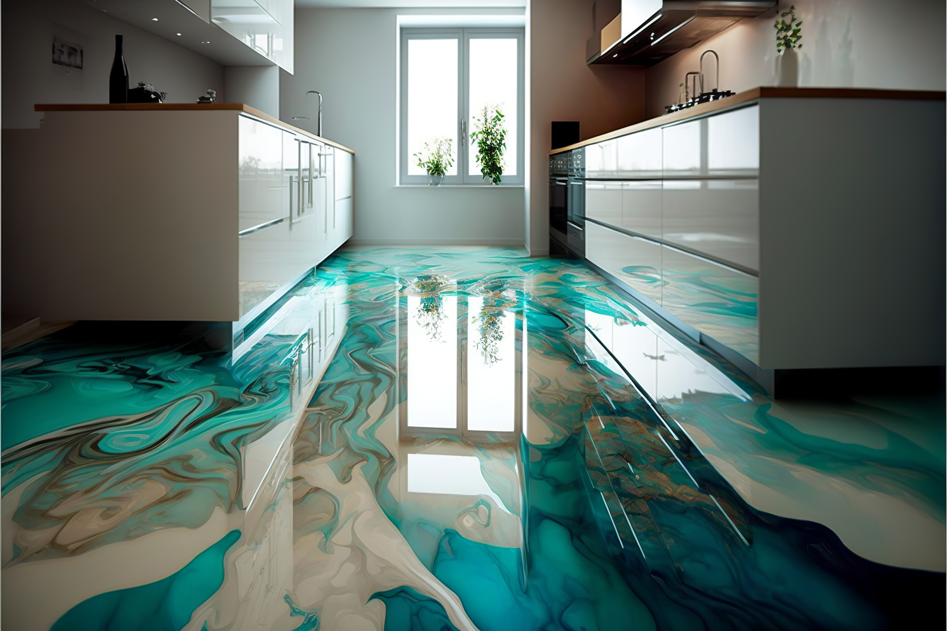 epoxy-kitchen-floor