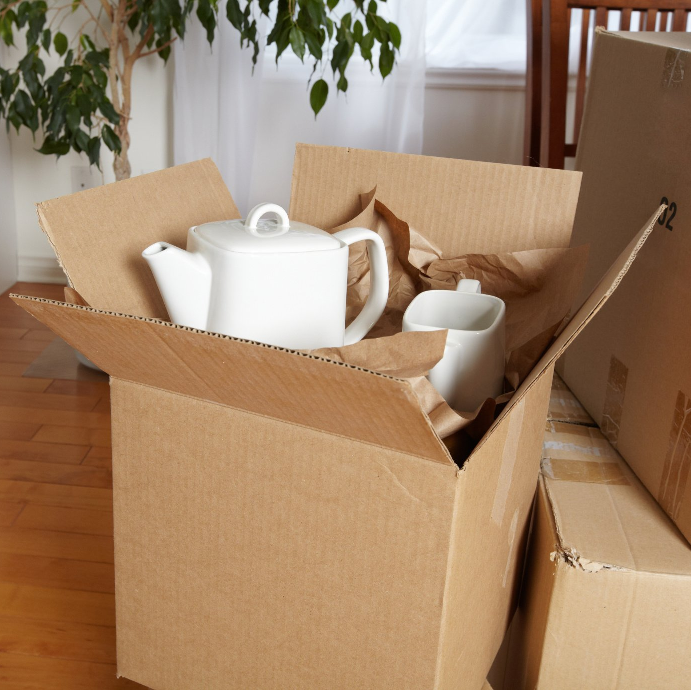 Box of fragile items