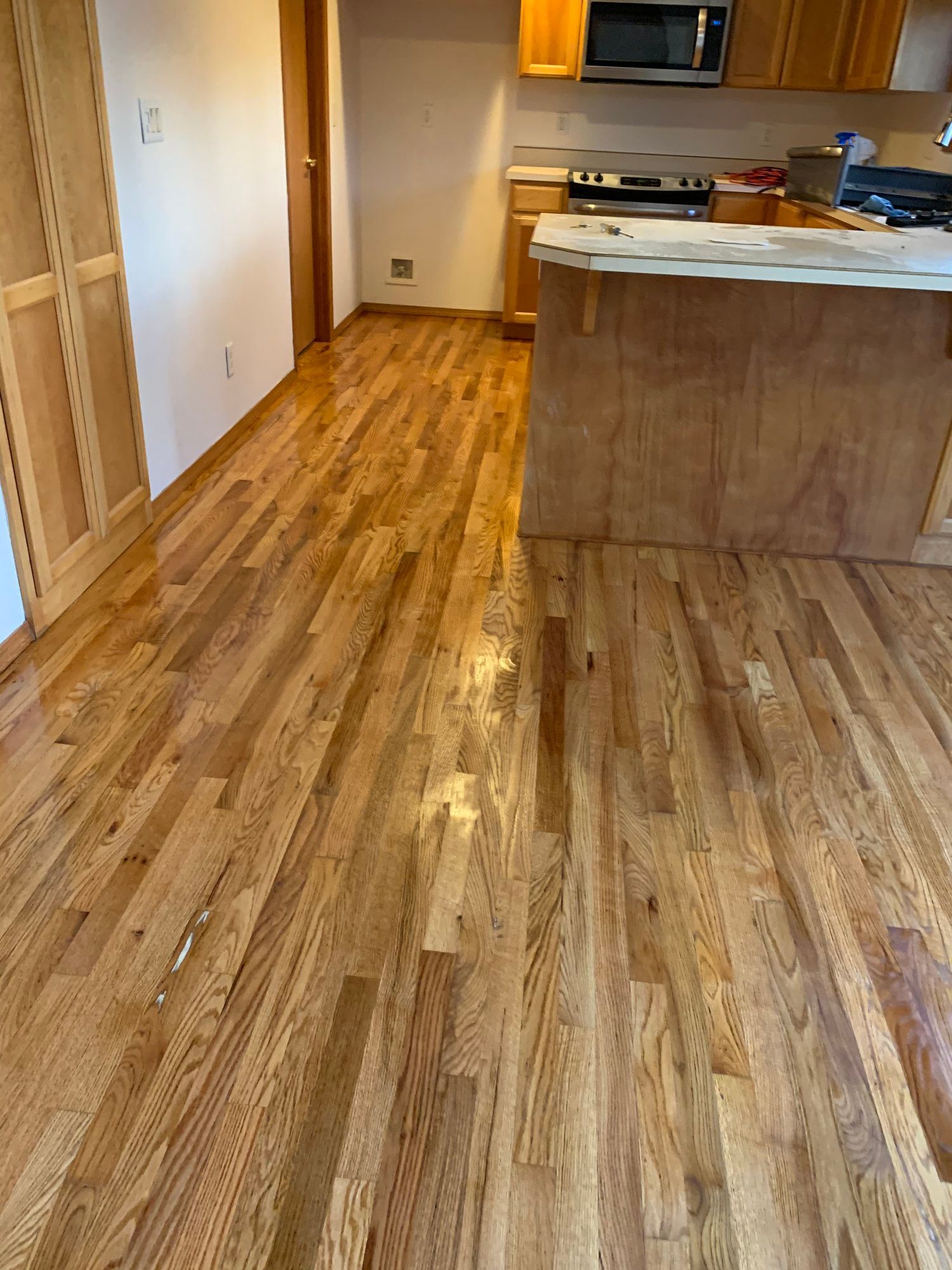 Kitchen House Floor - McMinnville, OR - Paint Pal Plus