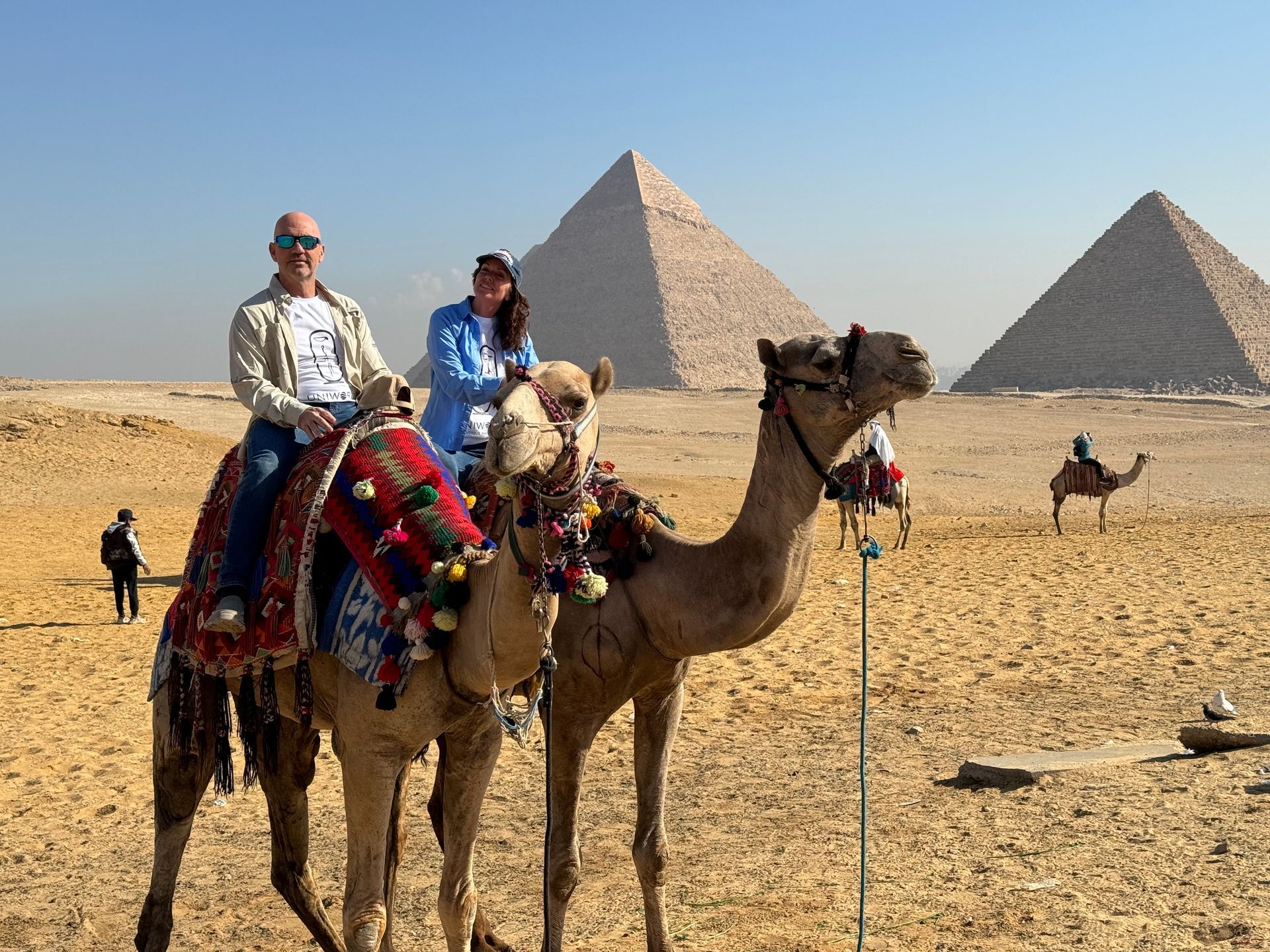 Chris and Nancy Parker in Egypt