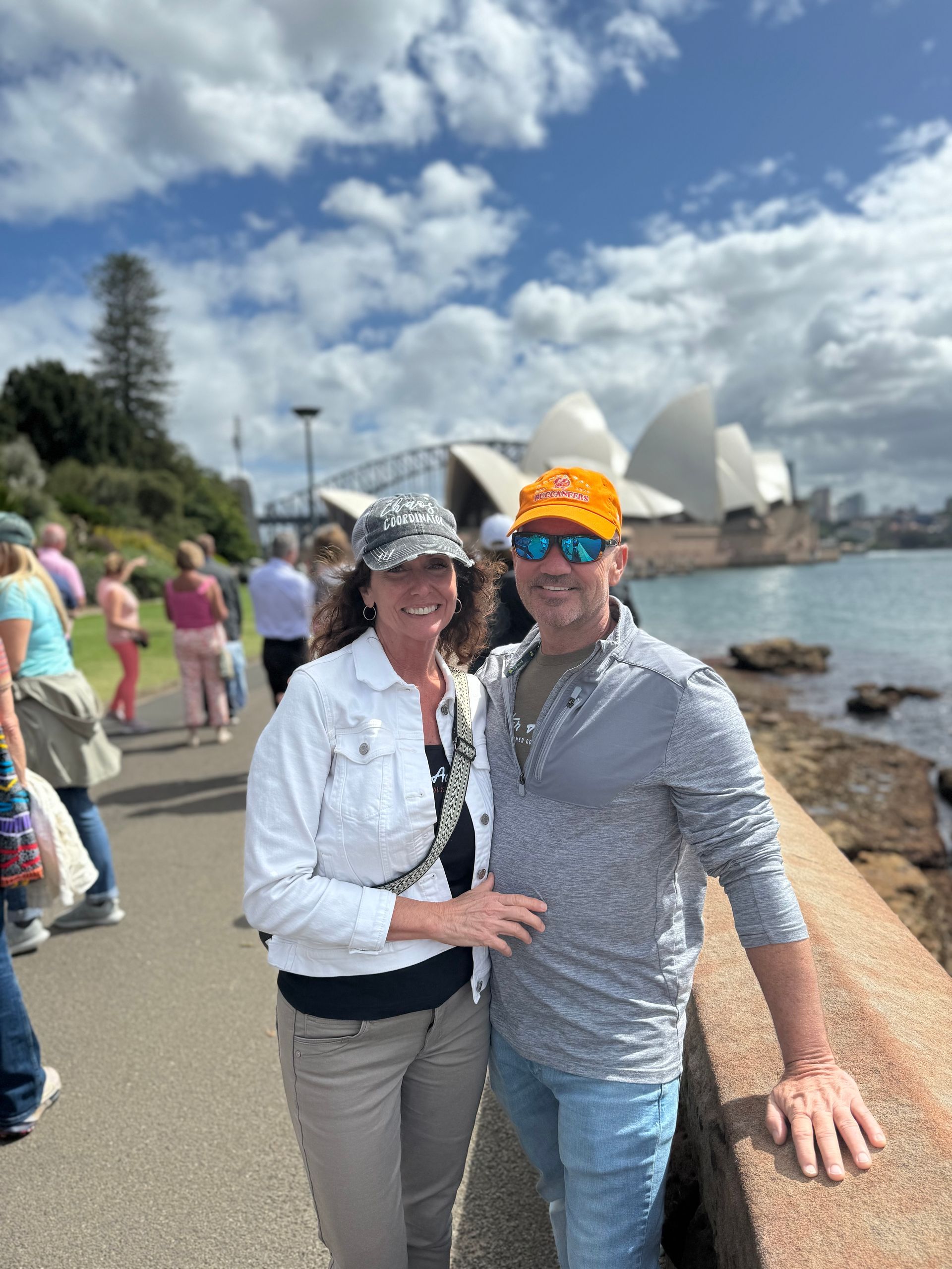 Chris and Nancy Parker in Sydney Australia