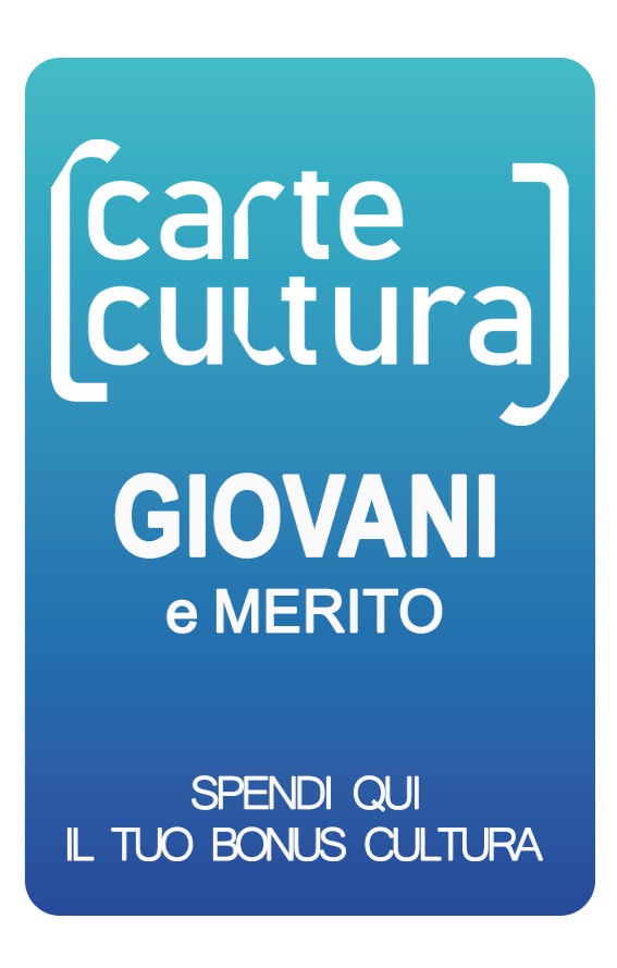 A blue sign that says 18app spendi qui il tuo bonus cultura