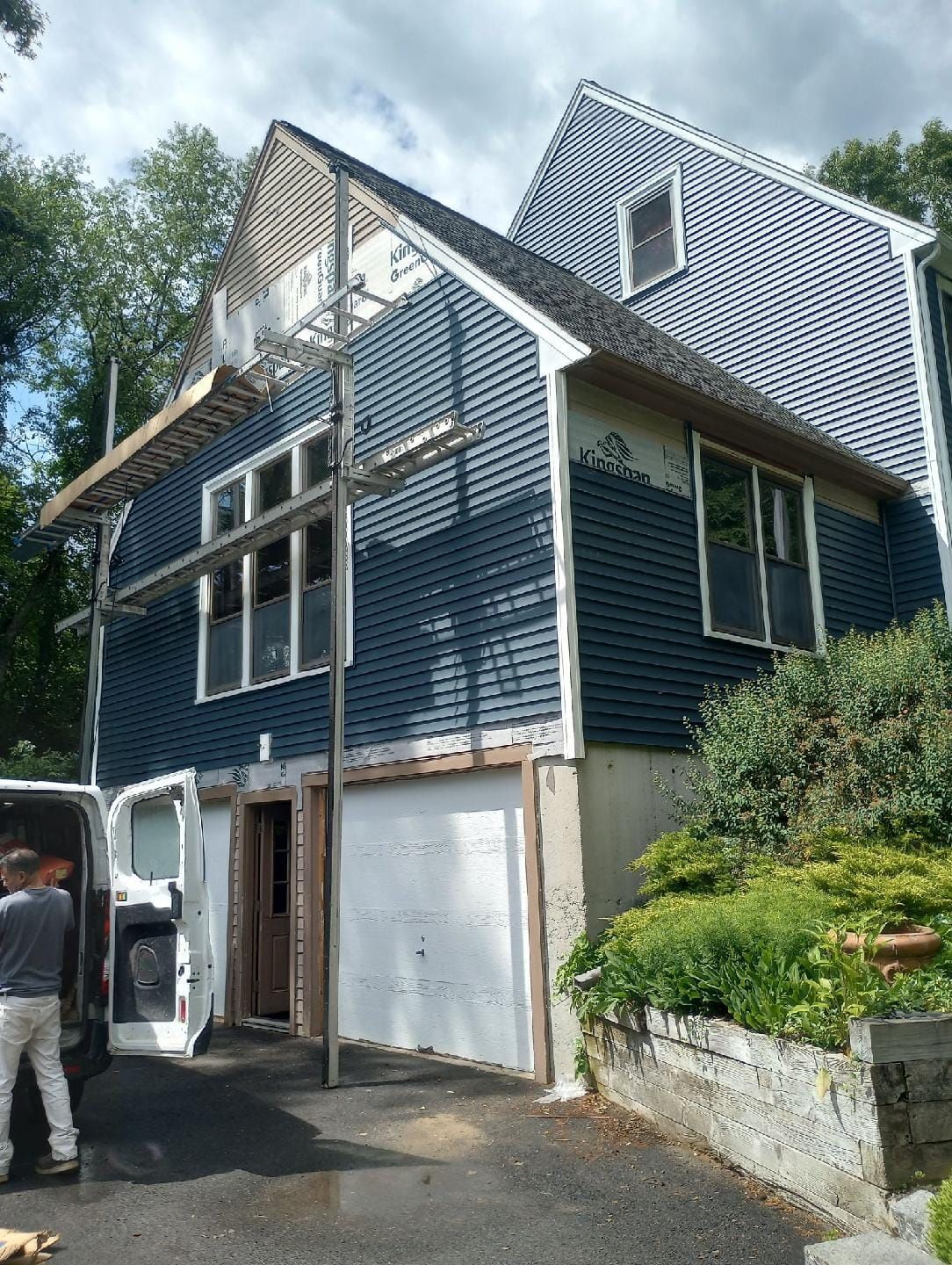 House Under Renovation — Raynham, MA — JDM Siding And Windows