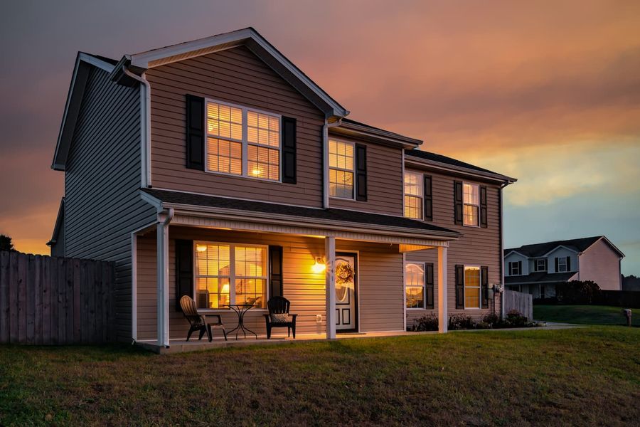 Exterior Shot of a Gorgeous Residential Home PERFECT for Corporate Housing Rentals