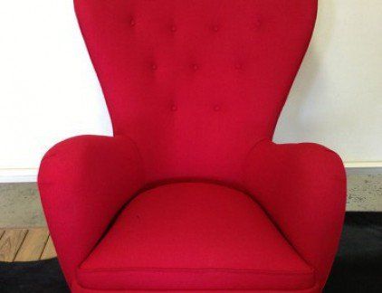 Red Chair – Upholstery in Lismore, NSW