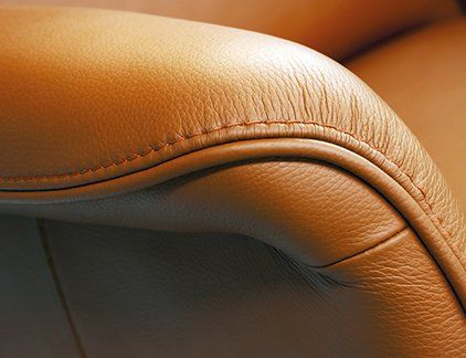 Detail of Leather Furniture – Upholstery in Lismore, NSW