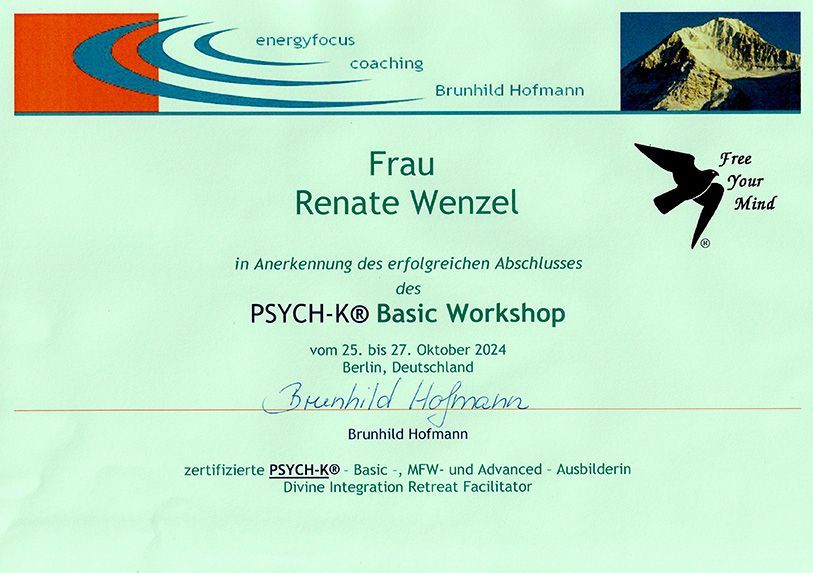 PSYCH-K Basic Workshop