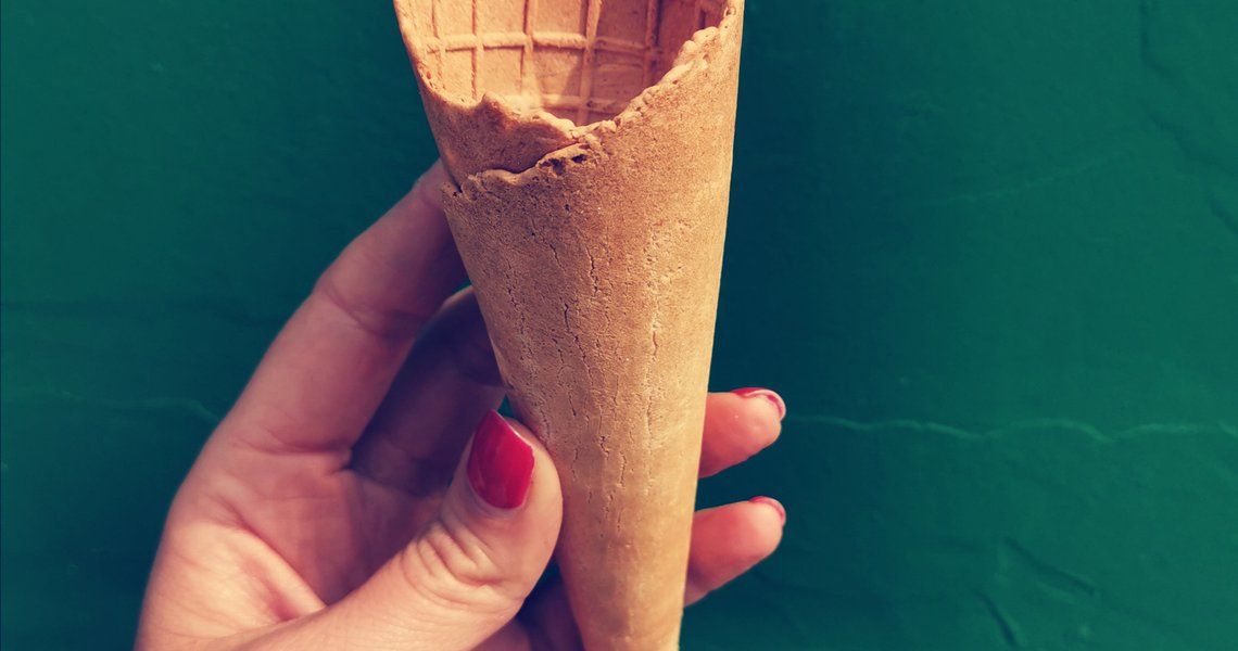 Greco ice cream cone