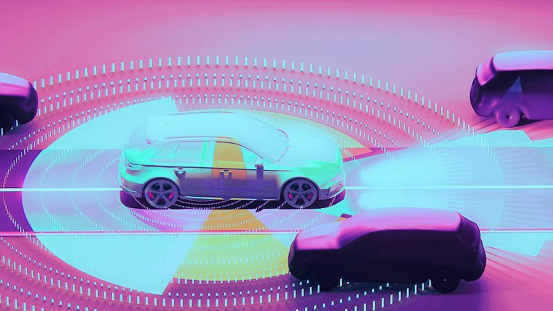 Illustration of EV sensor fields