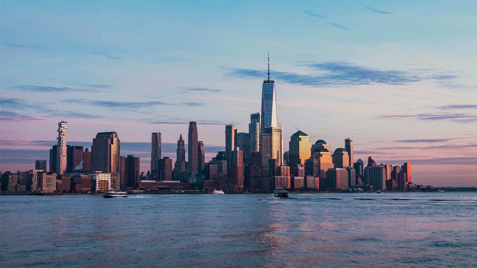 Aerial photo of New York