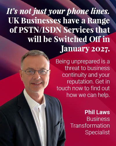 Display Ad about the PSTN Switch Off and how it affects UK businesses