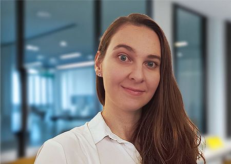 A front profile of Denisa Pokryvkova