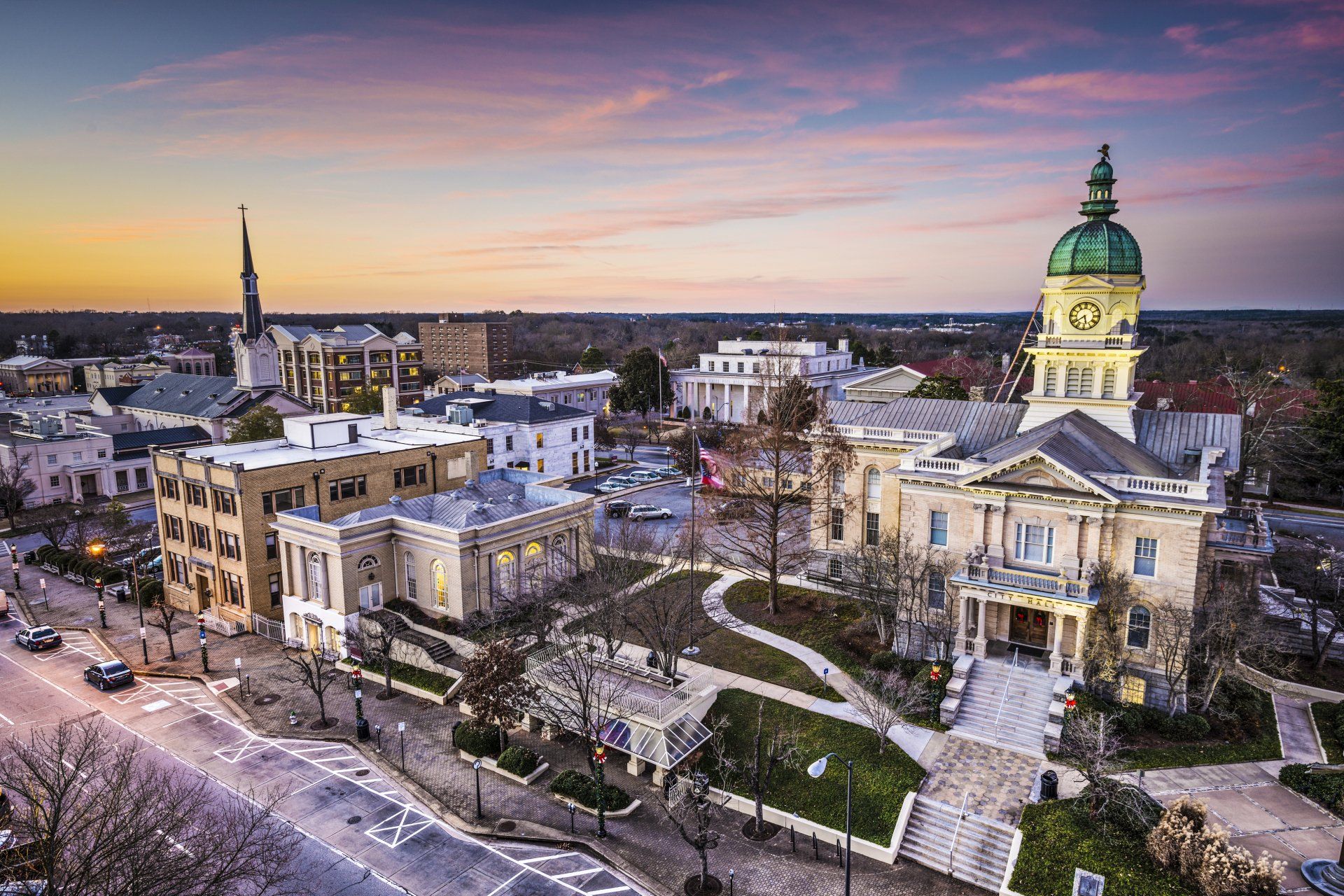 Overhead View of Athens Georgia - Click to view Availabilities