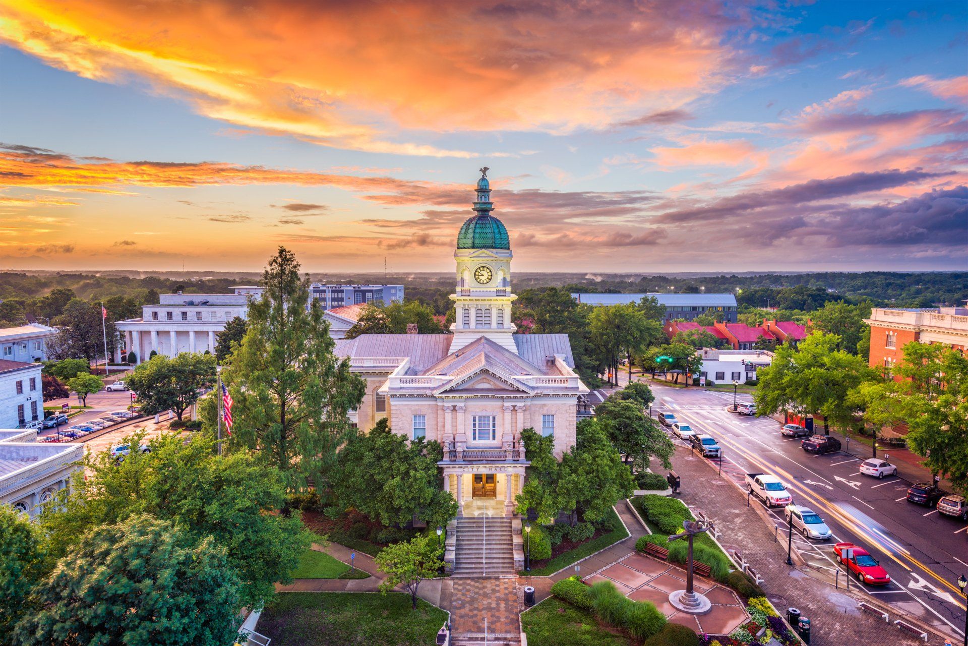 Overhead View of Athens Georgia - Click to view Residents Page