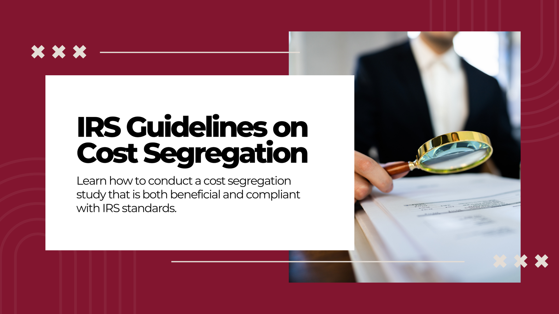 IRS Guidelines on Cost Segregation