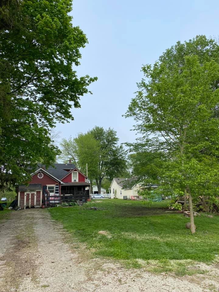 Trees And Red Structure — Middletown, OH — Ash Tree Service Pro