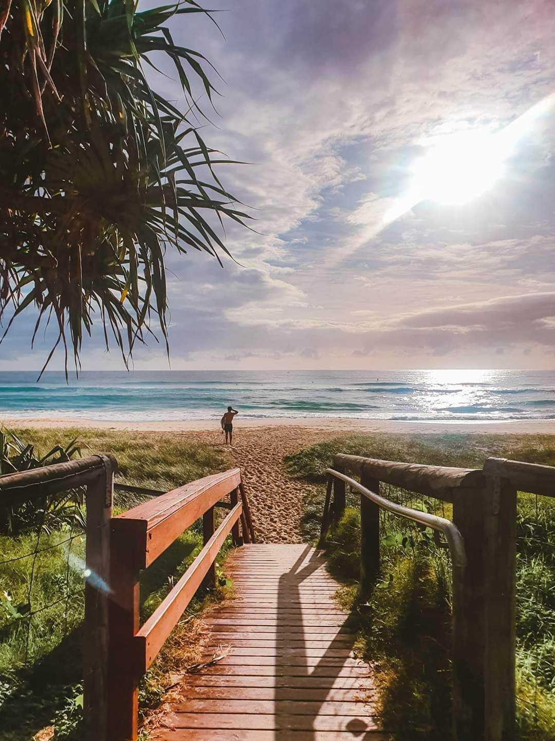 There is a Wooden Walkway Leading to the Beach — Psychology Practice In Tweed Heads, NSW
