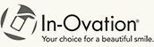In-Ovation dental logo with the tagline “Your choice for a beautiful smile.”