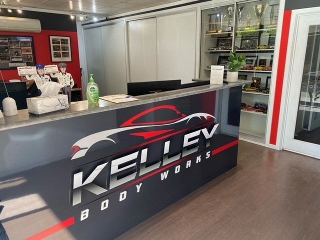 Black Mercedes Car — Panel Beaters in Mitchell, ACT