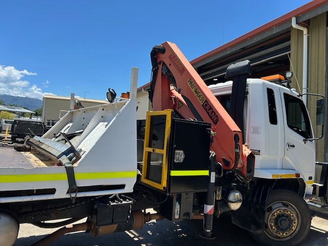 Truck with Vehicle Loading Crane - Kelly's Crane Hire in Mossman, QLD