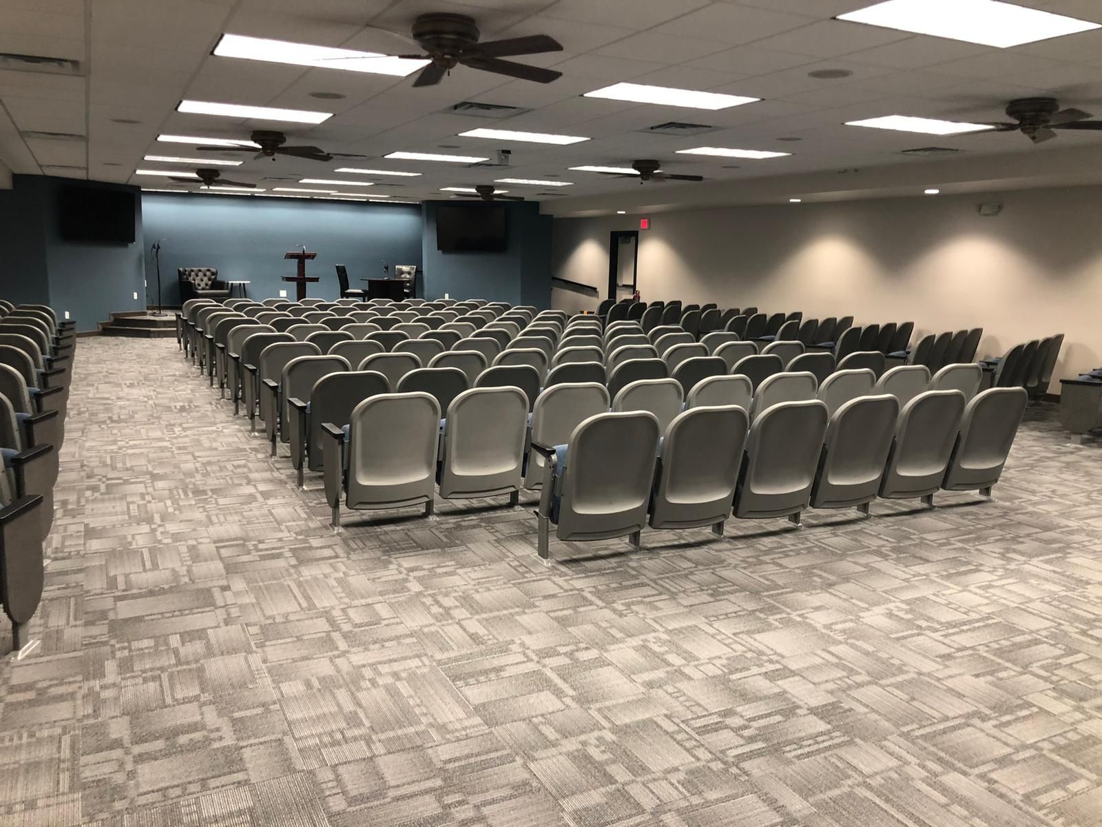 assembly hall light fixes 