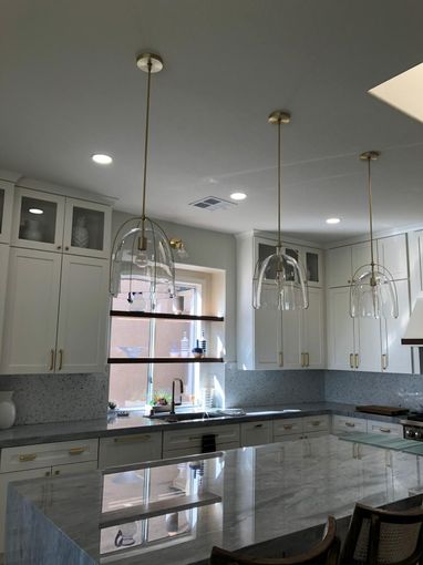 residential lights install by city wide electric & maintenance llc