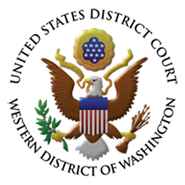 The united states district court western district of washington seal