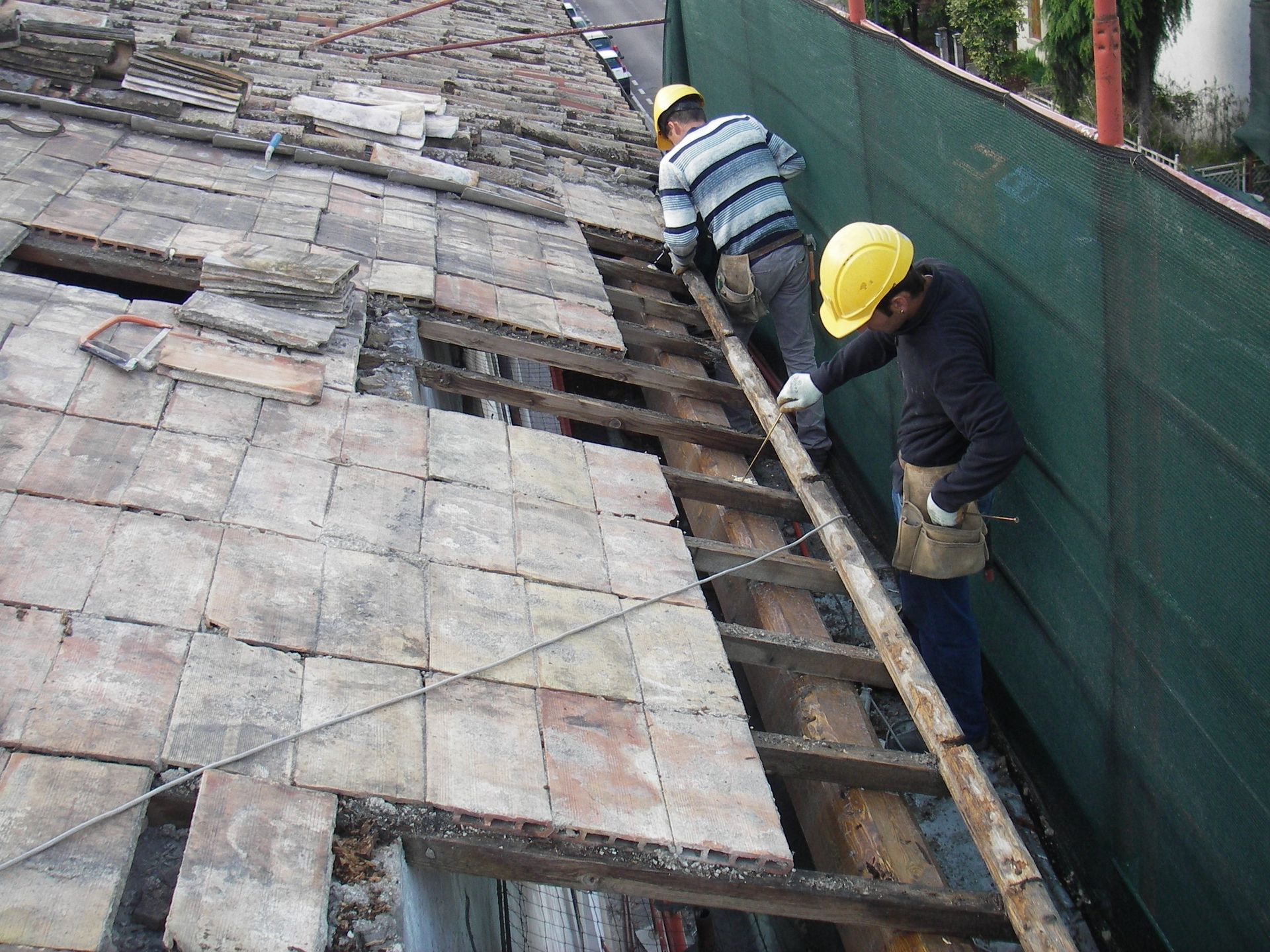 Lavori in corso per la riqualificazione edilizia di Palazzo Leone a Pordenone