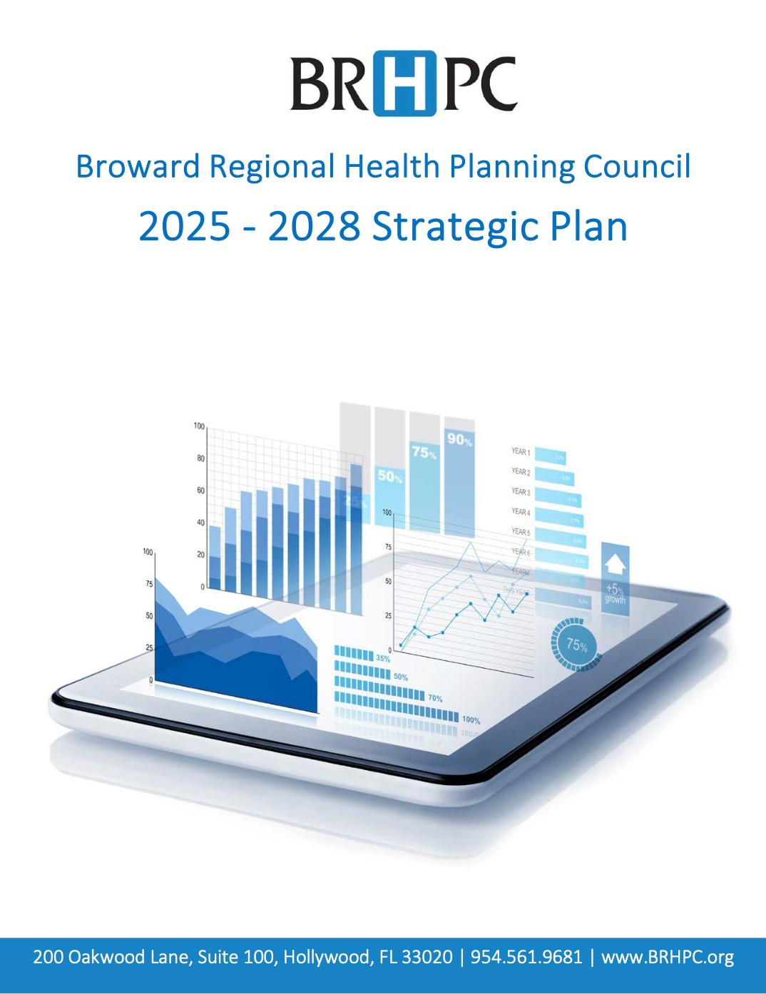 The cover of the broward regional health planning council strategic plan