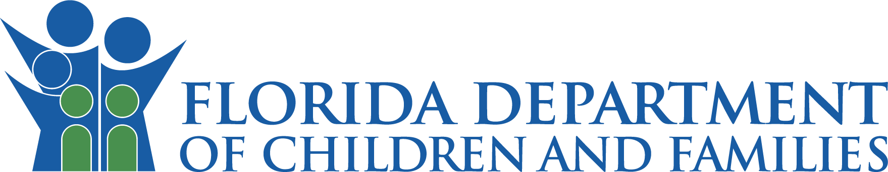The logo for the florida department of children and families