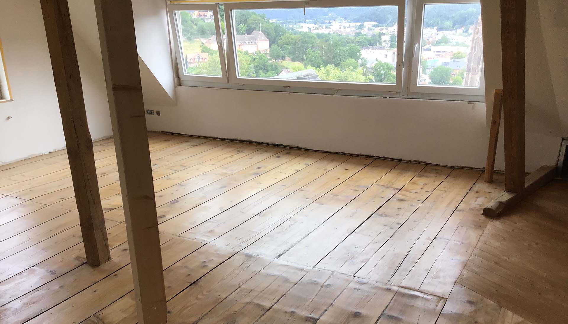 Holzcleanic Giessen: Dielen nachher