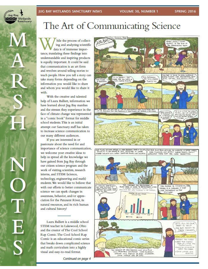 Comic page titled